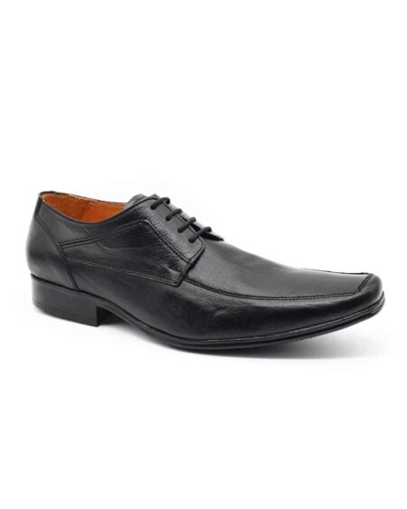 zapatos de vestir hombre malbran cuero negro