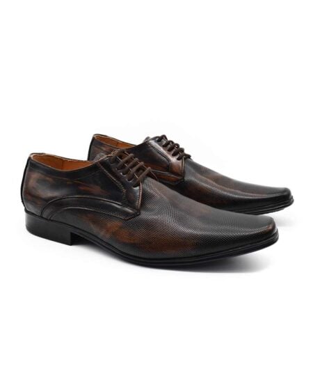 zapatos de vestir hombre talin cuero marrón